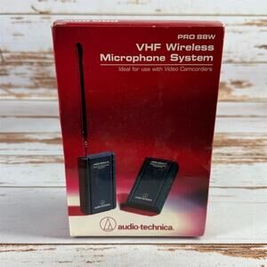 Audio-Technica PRO 88W VHF Wireless Microphone System Universal Use